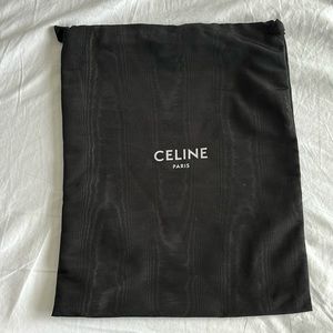 Celine dust bag black